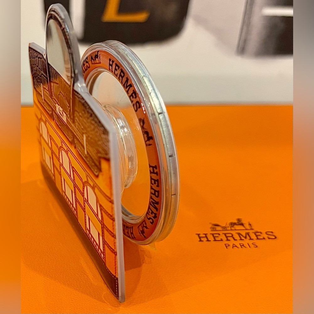 🧡NWT HERMÈS Accs. Travel Size Fragrances/Lipstick/Birkin Pop Socket/Mirror 🧡 - Picture 10 of 12